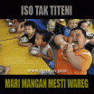 DP BBM Lucu Bahasa Jawa Iso Tak Titeni Mari Mangan Wareg