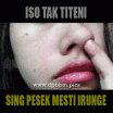 DP BBM Lucu Bahasa Jawa Iso Tak Titeni Sing Pesek Mesti Irunge