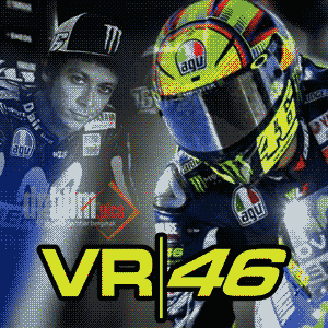 DP BBM Gambar Animasi Bergerak Valentino Rossi MotoGP 2015