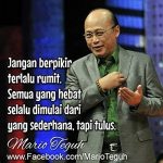 DP BBM Lucu Foto Kata Kata Bijak Mario Teguh