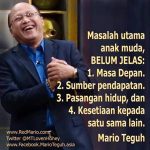 DP BBM Lucu Kata Kata Bijak Mario Teguh Cemburu