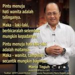 DP BBM Lucu Kata Kata Mutiara Mario Teguh Cinta
