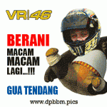 DP BBM Lucu dan Meme Terbaru Tendangan Valentino Rossi