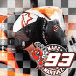 DP BBM MotoGP Austin Circuit of the America Marquez Animasi Logo