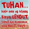 DP BBM Lucu Saya Gendut Gokil