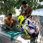 DP BBM Lucu Valentino Rossi Main Kartu