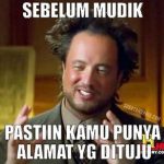 Meme Mudik Lebaran 2016 Bagi Yang Tidak Punya Kamoung Halaman