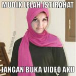 Meme Mudik Lebaran 2016 Istirahat Dulu