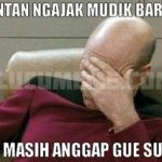 Meme Mudik Lebaran Bersama Mantan Pacar