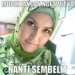 Meme Mudik Lebaran Jangan Ngetwit Biar Selamat Sampai Tujuan