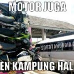 Meme Mudik Lebaran Kangen Kampung Halaman