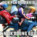 Meme Mudik Lebaran Naik Odong Odong