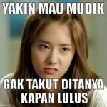 Meme Mudik Lebaran Yang Belum Lulus Kuliah