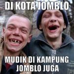 Meme Mudik Lebaran di Kampung Tetap Jomblo